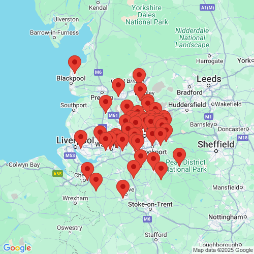 Map of Recent Inspections