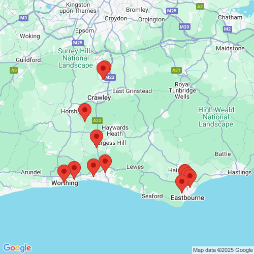 Map of Recent Inspections