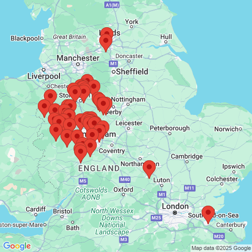 Map of Recent Inspections