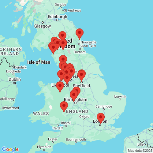 Map of Recent Inspections