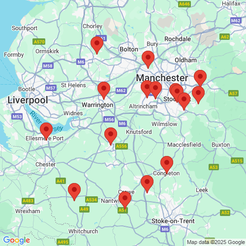 Map of Recent Inspections