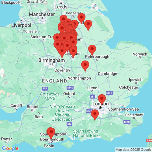 Map of Recent Inspections