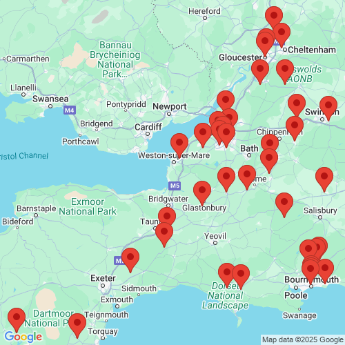 Map of Recent Inspections