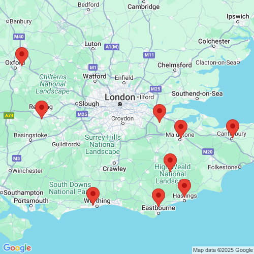Map of Recent Inspections