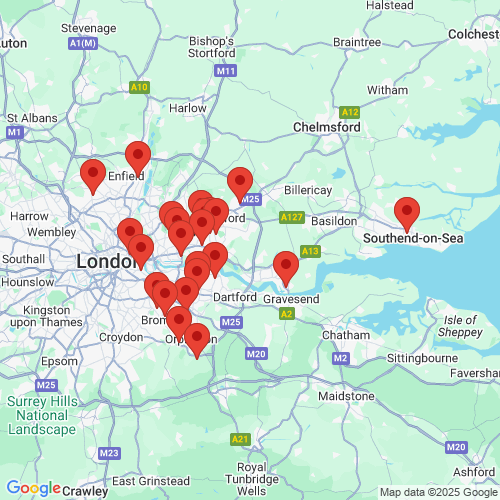 Map of Recent Inspections