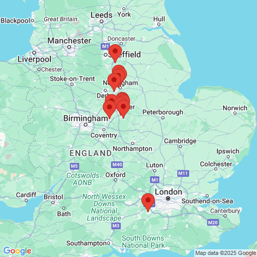 Map of Recent Inspections