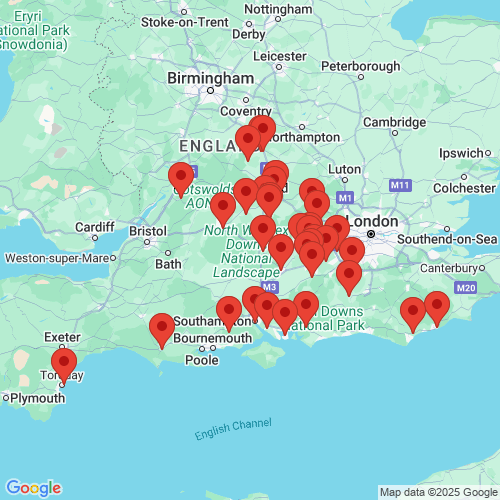 Map of Recent Inspections