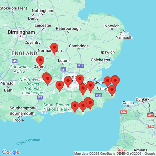 Map of Recent Inspections