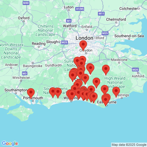 Map of Recent Inspections