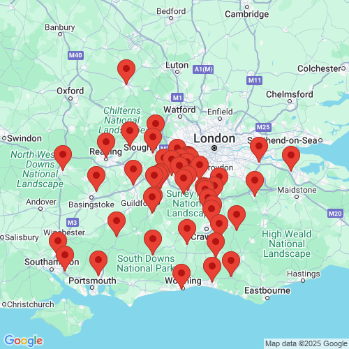 Map of Recent Inspections