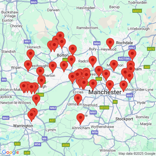 Map of Recent Inspections