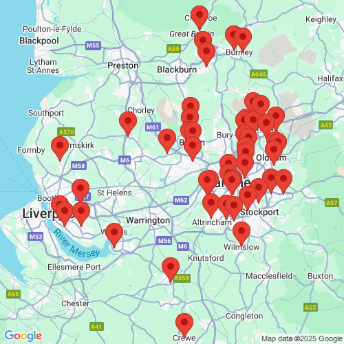 Map of Recent Inspections