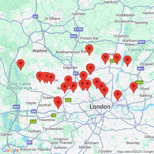 Map of Recent Inspections