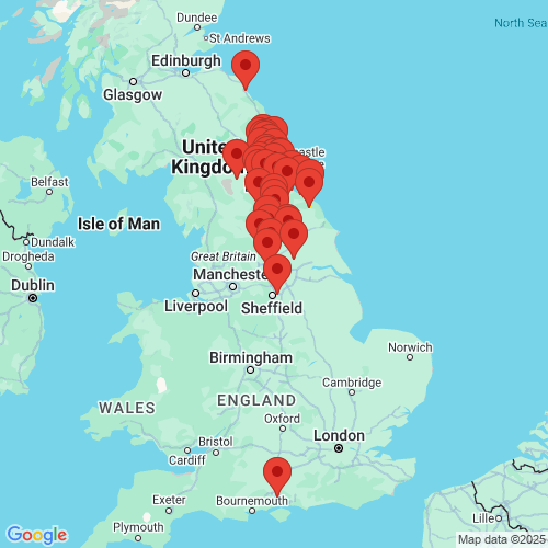 Map of Recent Inspections