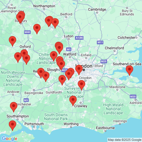 Map of Recent Inspections