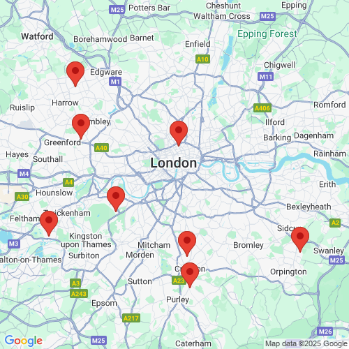 Map of Recent Inspections