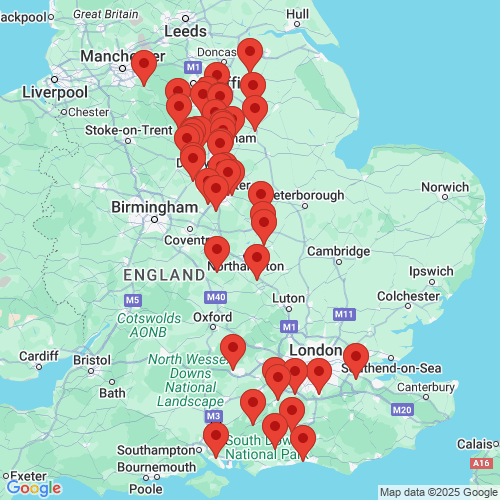 Map of Recent Inspections
