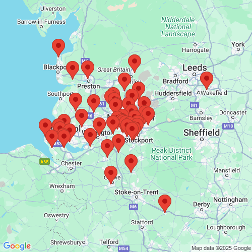 Map of Recent Inspections