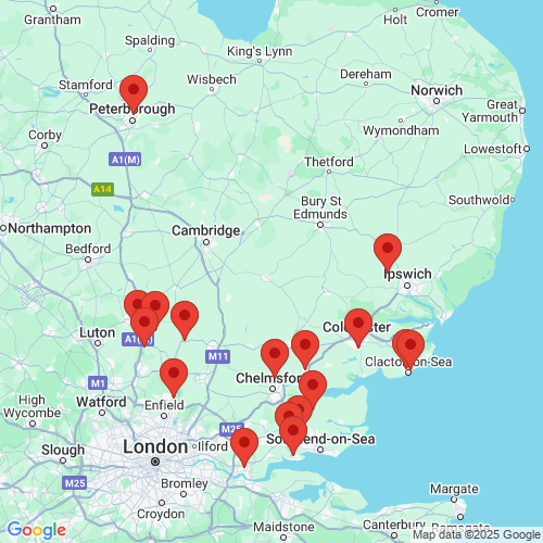 Map of Recent Inspections