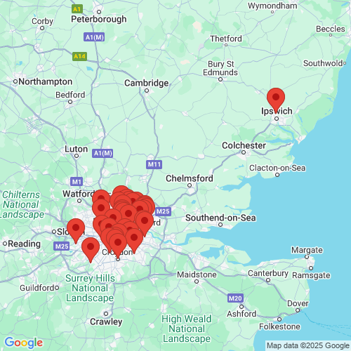 Map of Recent Inspections