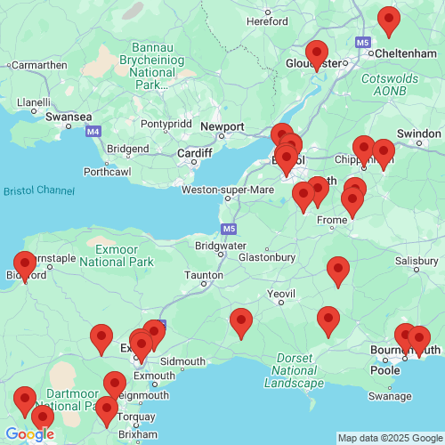 Map of Recent Inspections