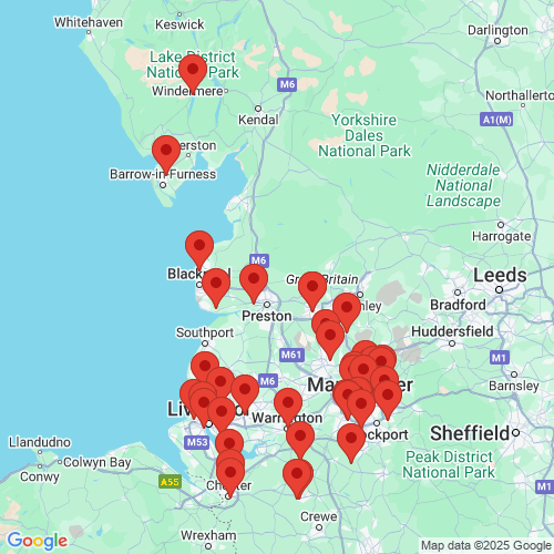 Map of Recent Inspections