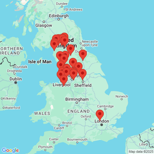 Map of Recent Inspections