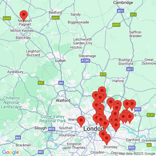 Map of Recent Inspections