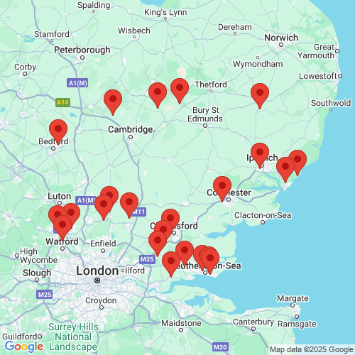 Map of Recent Inspections