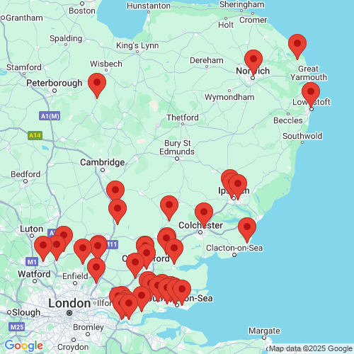 Map of Recent Inspections