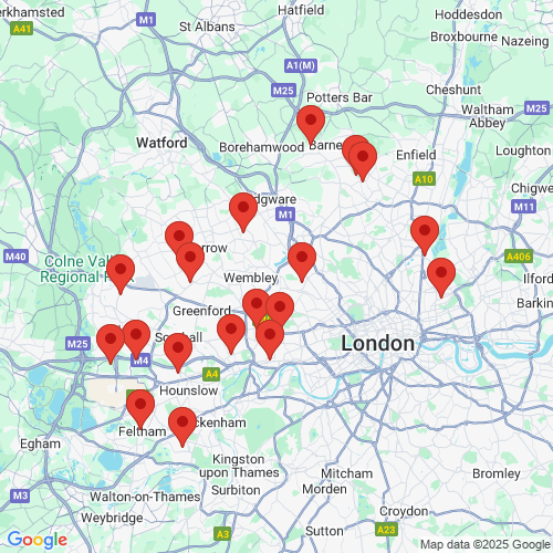 Map of Recent Inspections