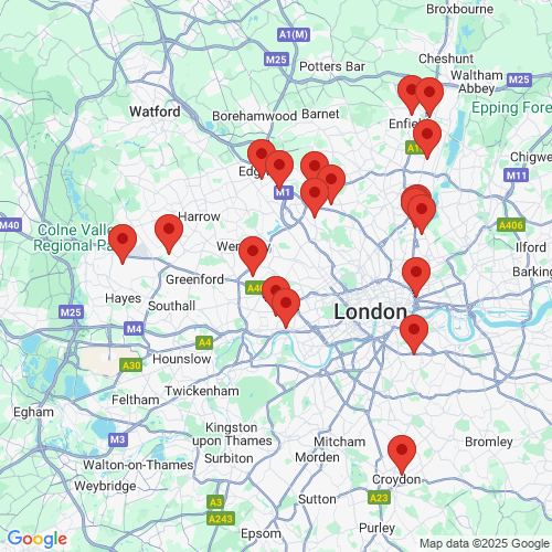 Map of Recent Inspections