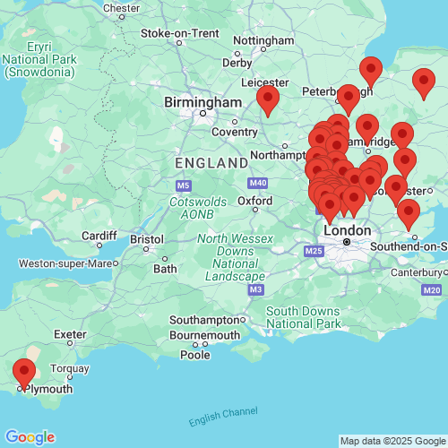 Map of Recent Inspections