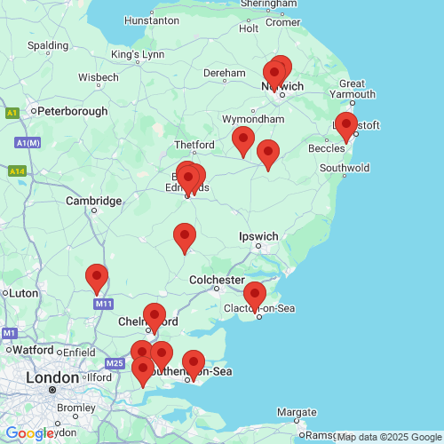 Map of Recent Inspections
