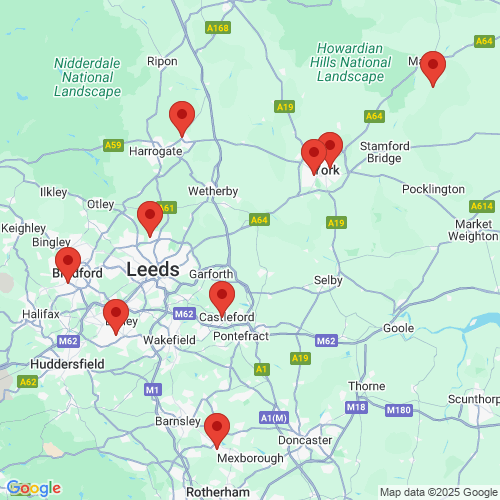 Map of Recent Inspections