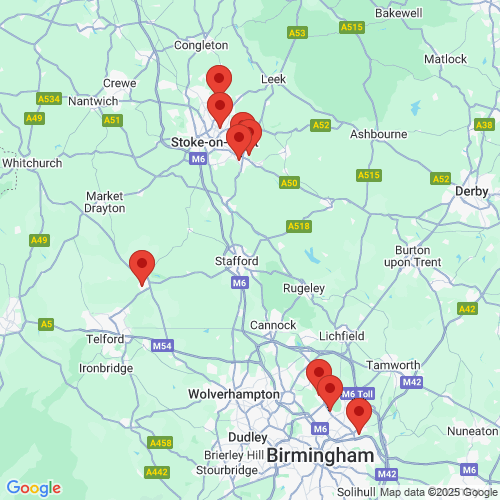 Map of Recent Inspections