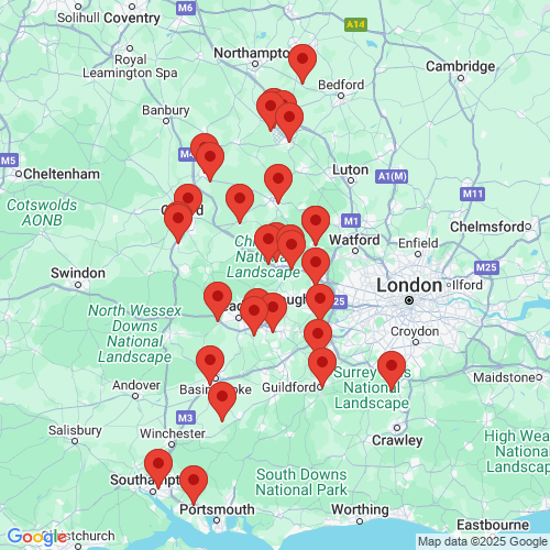 Map of Recent Inspections