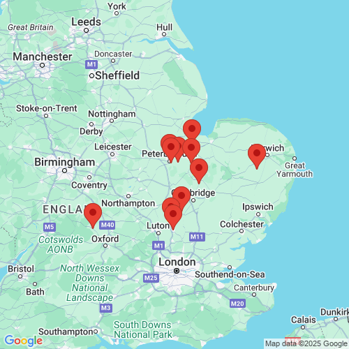Map of Recent Inspections