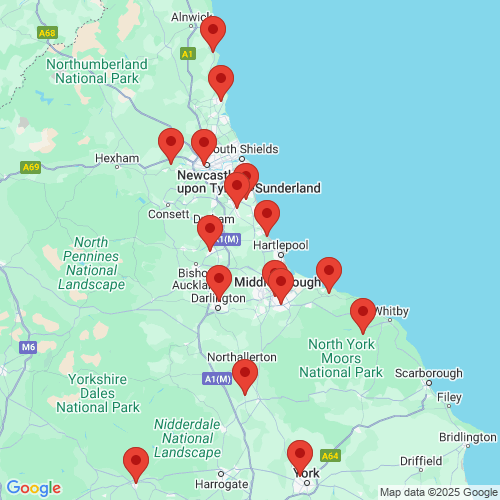 Map of Recent Inspections