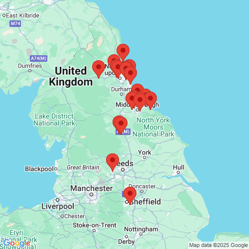 Map of Recent Inspections
