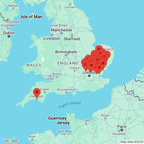 Map of Recent Inspections