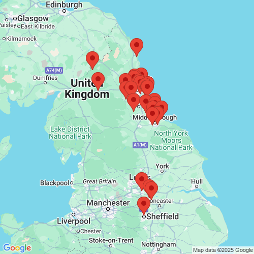 Map of Recent Inspections