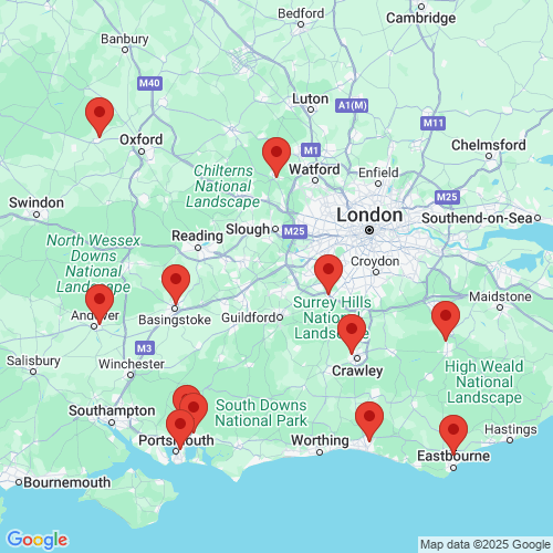 Map of Recent Inspections