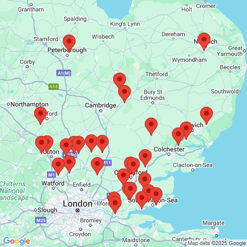 Map of Recent Inspections