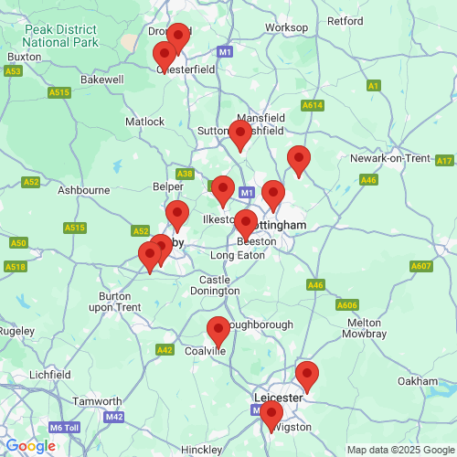 Map of Recent Inspections