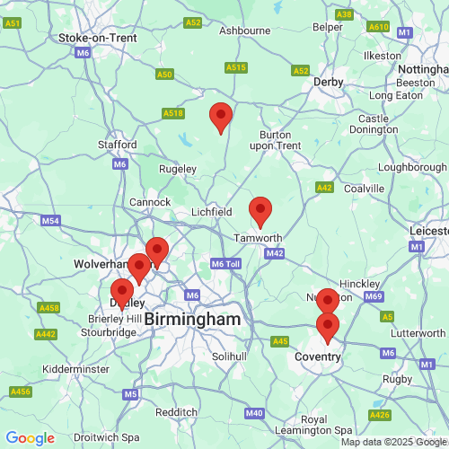 Map of Recent Inspections