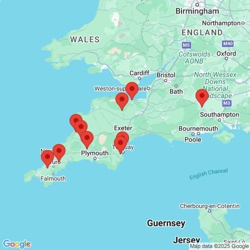 Map of Recent Inspections