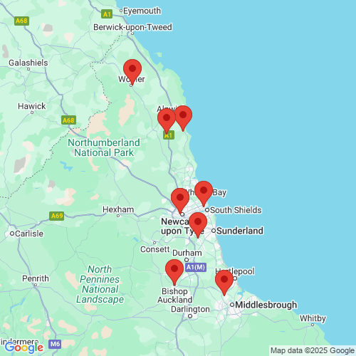 Map of Recent Inspections