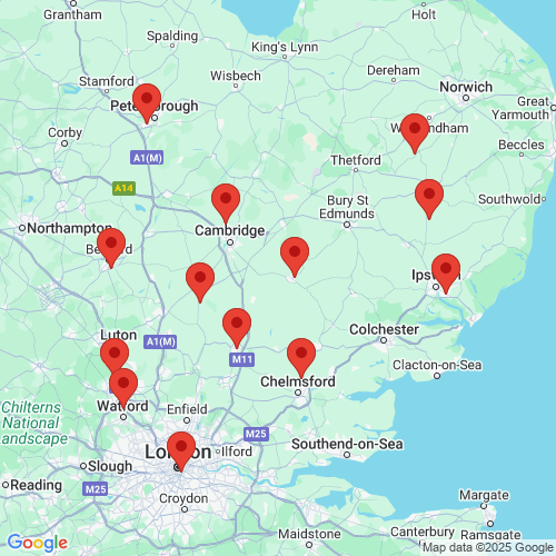 Map of Recent Inspections