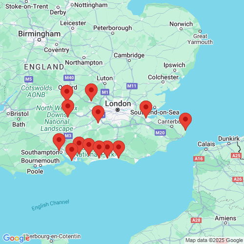 Map of Recent Inspections